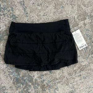 Lululemon Black Pace Rival Skirt NWT